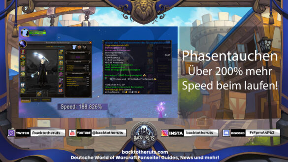Über 200% mehr Speed im Phasentauchen!